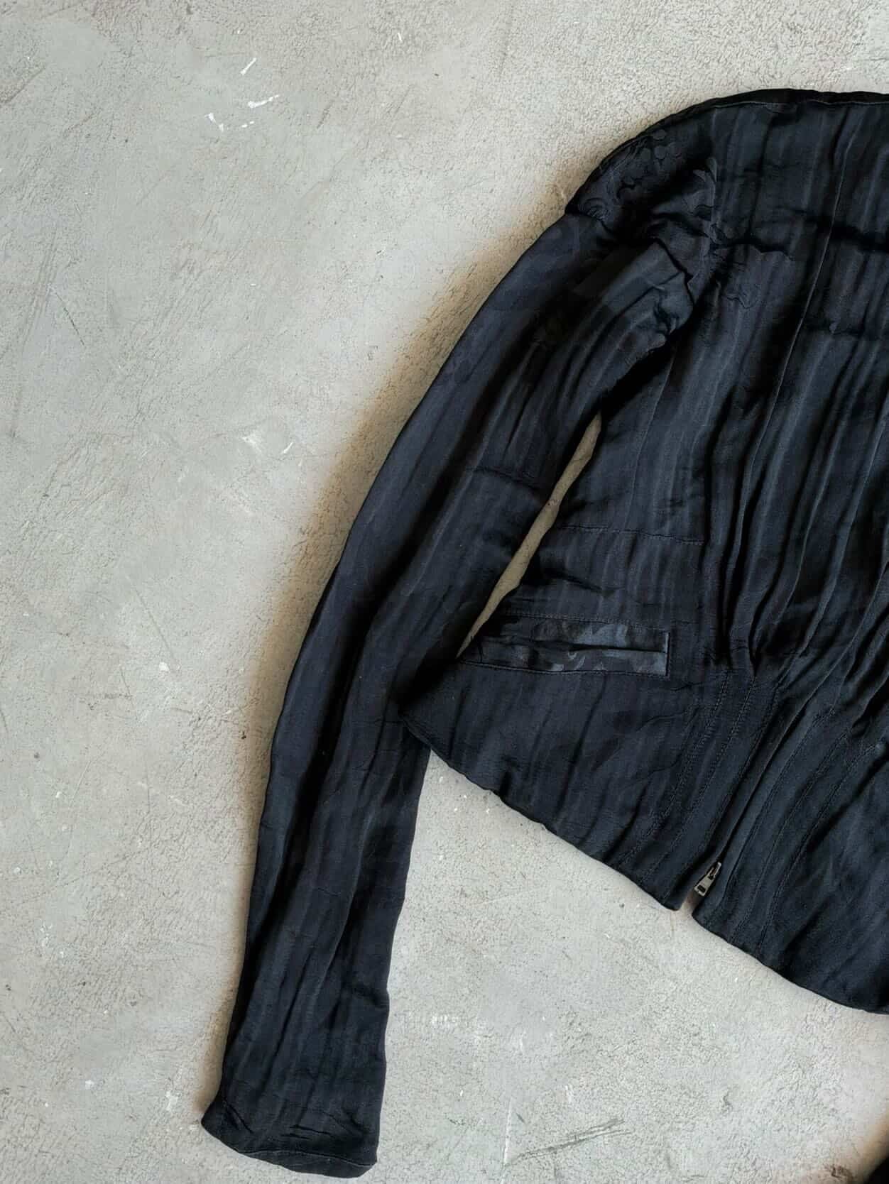Gucci Tom Ford Era Floral Silk Jacket