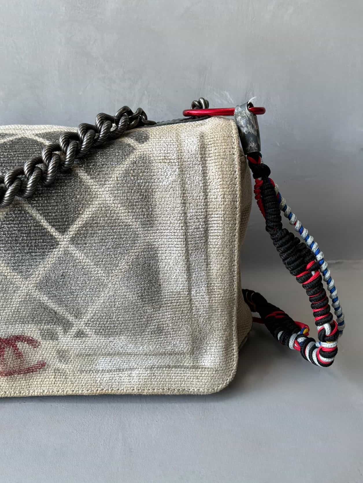 2014 Chanel Art School Oh My Boy Graffiti Bag