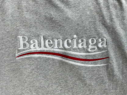 Balenciaga Political Campaign Embroidered Tee