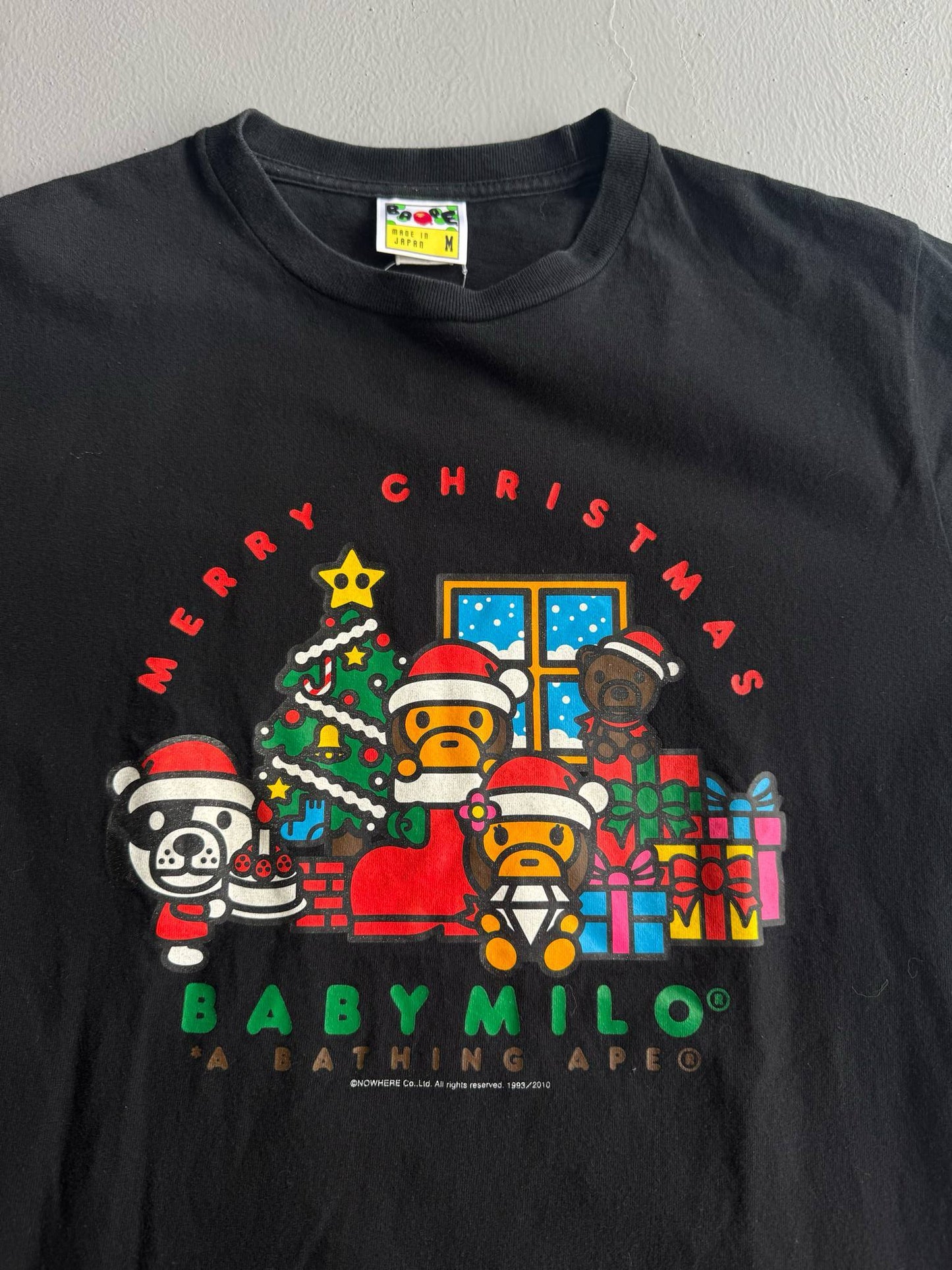 Bape Baby Milo ‘Christmas’ Tee