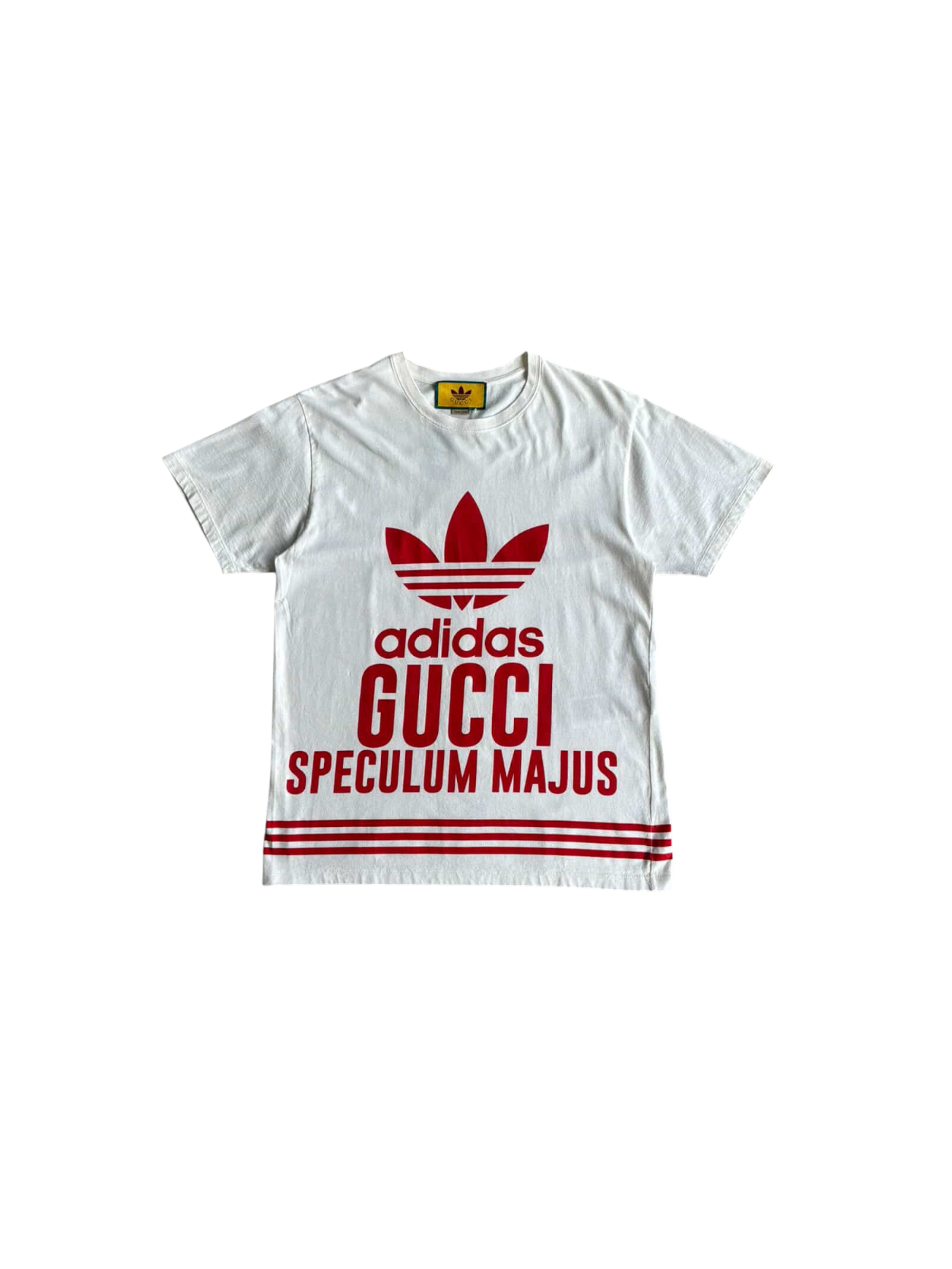 Gucci X Adidas Trefoil White tee