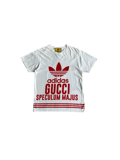 Gucci X Adidas Trefoil White tee