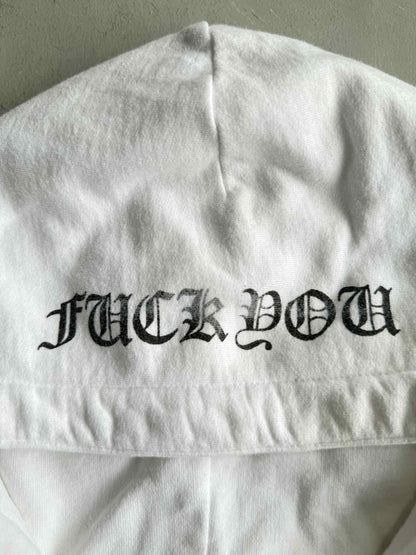 Chrome Hearts Big Dagger Fuckyou zip Hoodie