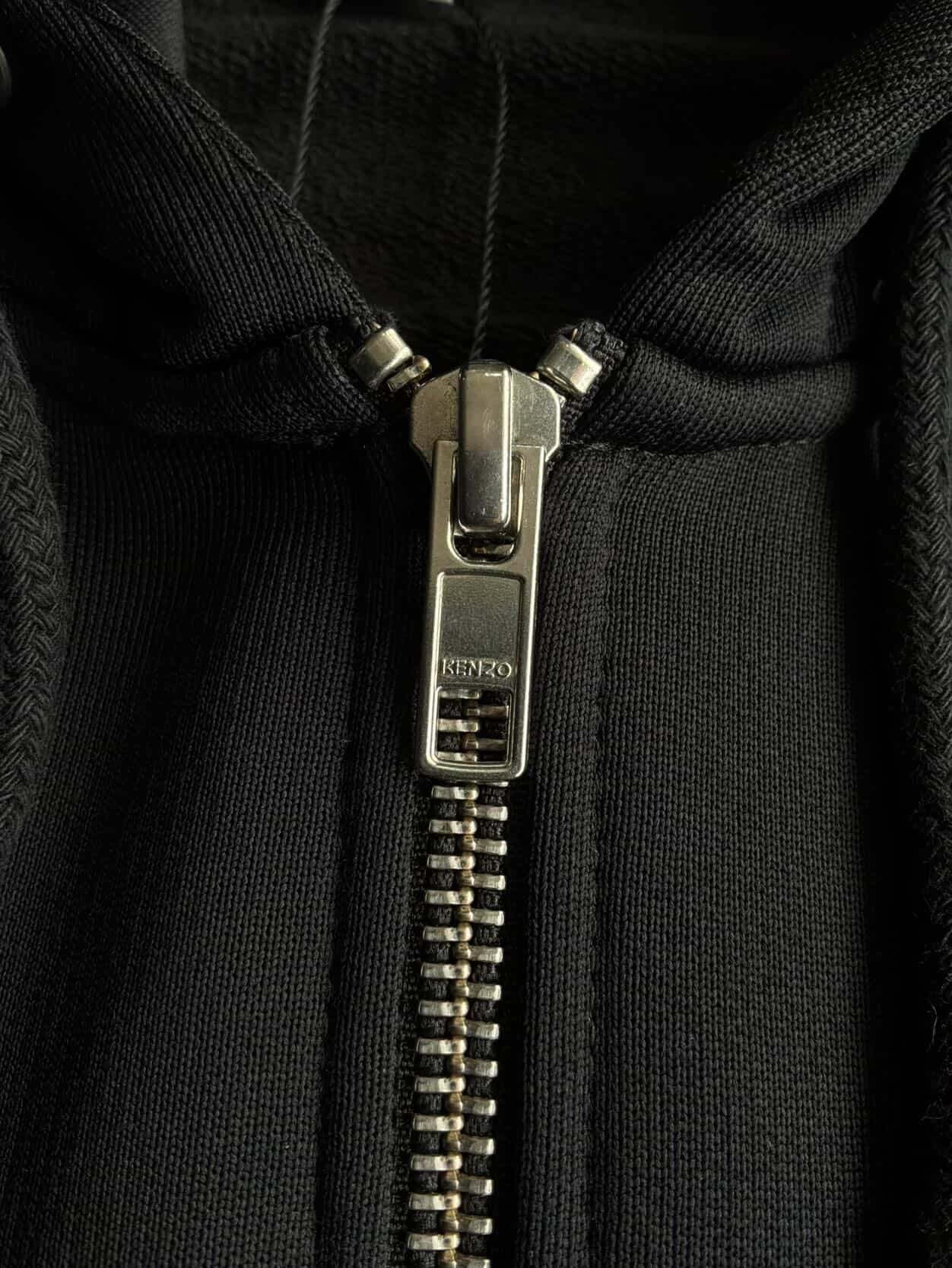 Kenzo Dragon Logo Zip Hoodie