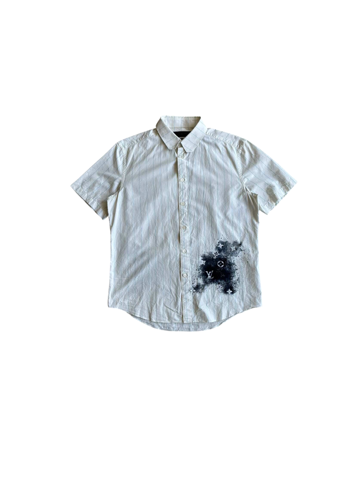 Louis Vuitton Stripped Monogram Polo