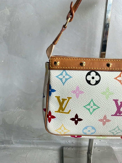 Louis Vuitton X Murakami Multicolor Pochette