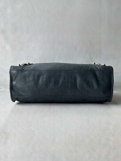 Balenciaga Classic City Giant 12 Navy Lambskin Bag