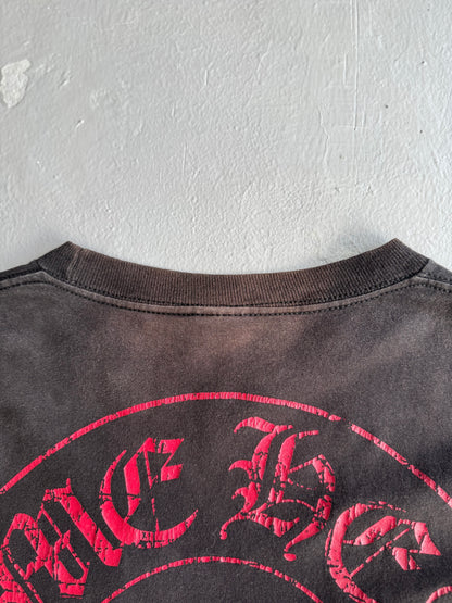 Vintage Chrome Hearts ‘Cracked’ Horseshoe Longsleeves
