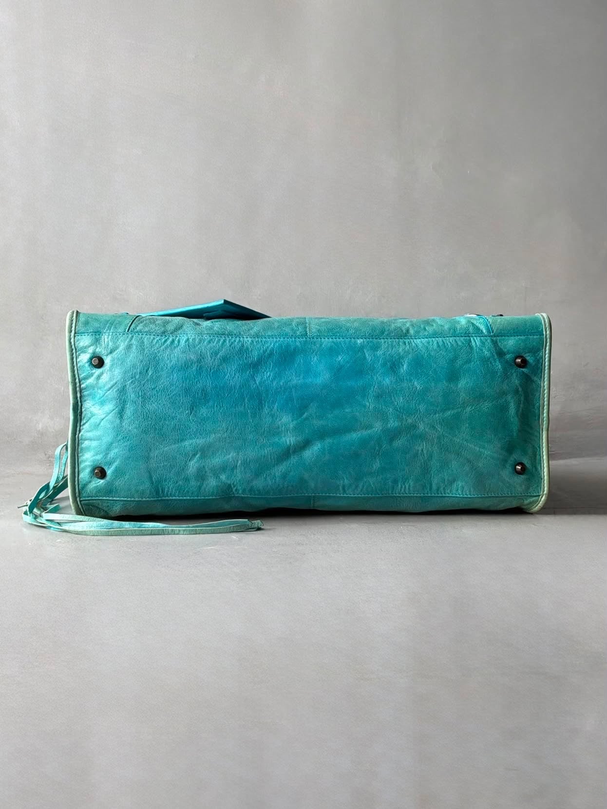 Balenciaga City Part Time Tortoise Lambskin Bag