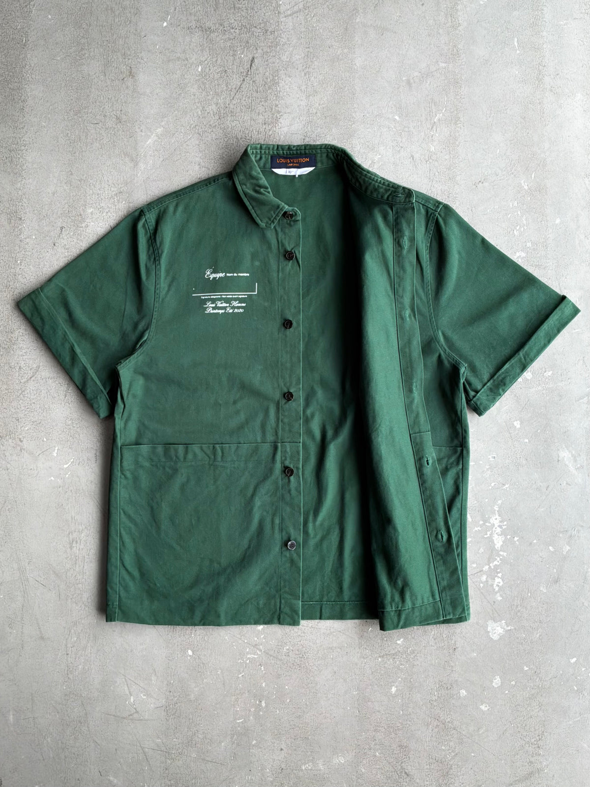 Louis Vuitton Virgil Abloh Creative Director Runway Shirt