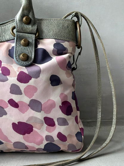 Balenciaga Le First Watercolor Nylon Lambskin Bag