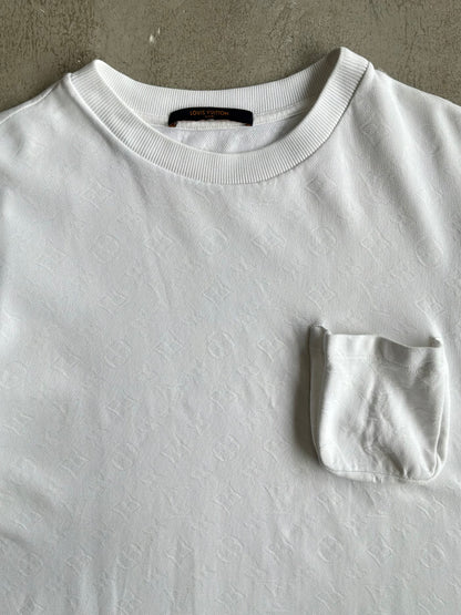 Louis Vuitton 3D Monogram White Tee
