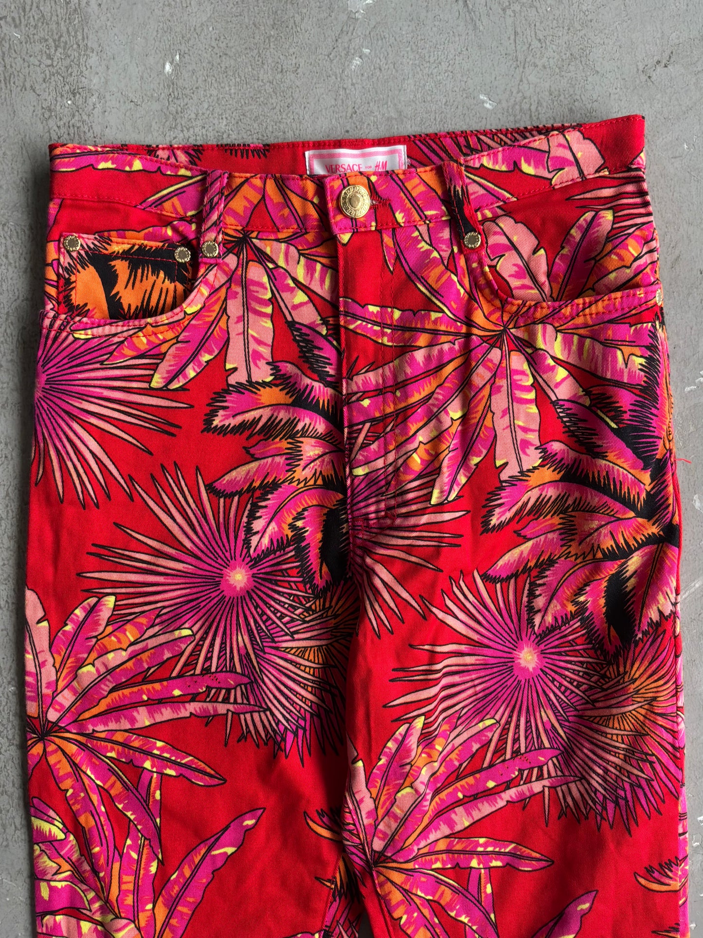 Versace X H&M Floral Pants