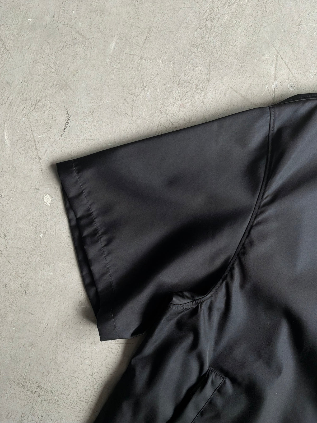 Prada Re-Nylon Chest Emblem Shirt
