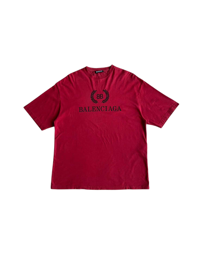 Balenciaga Flower Script Tee