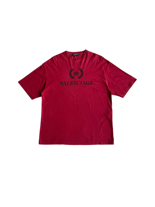 Balenciaga Flower Script Tee