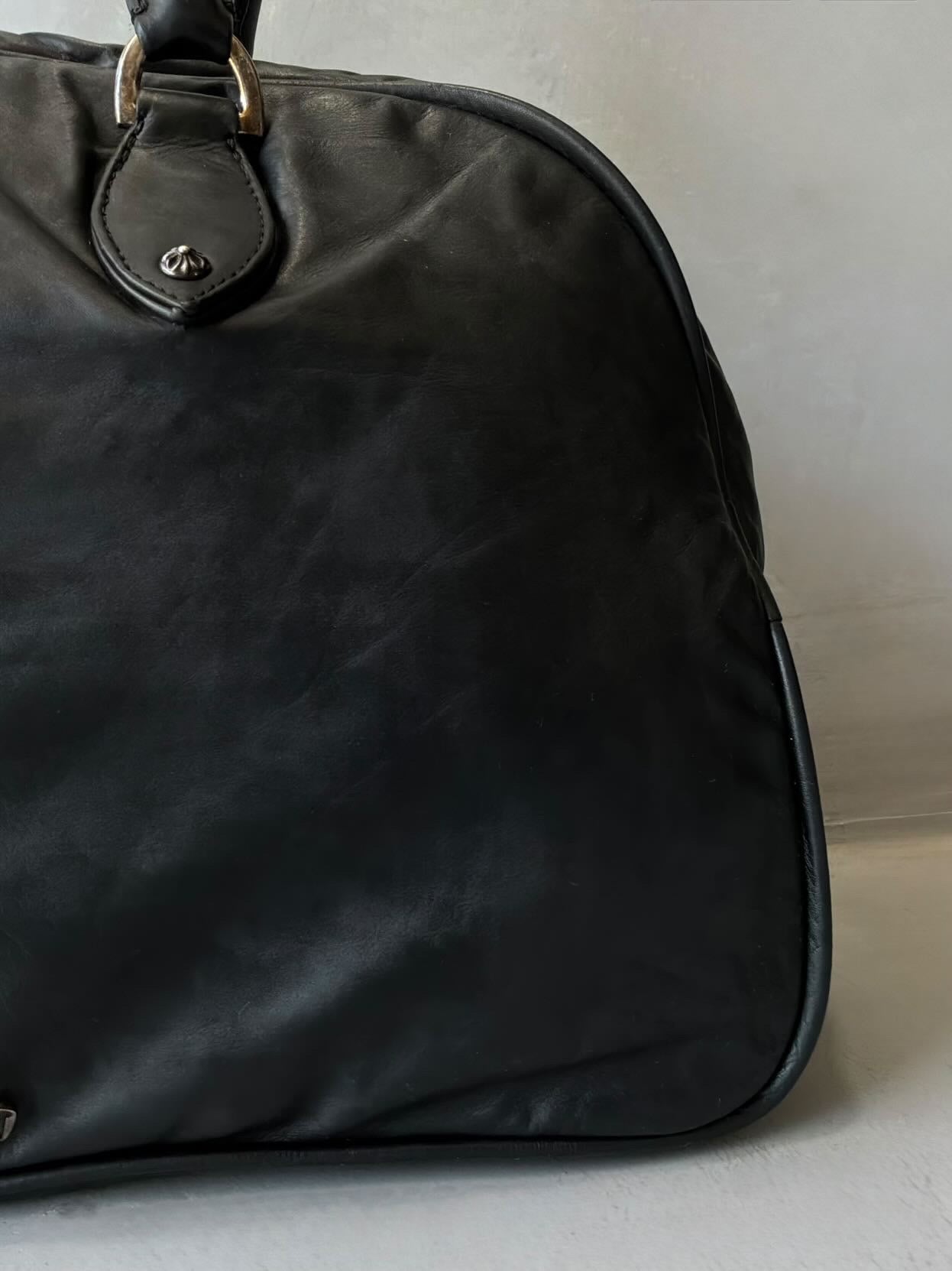 90’s Chrome Hearts Cross Embellished Bowler Bag