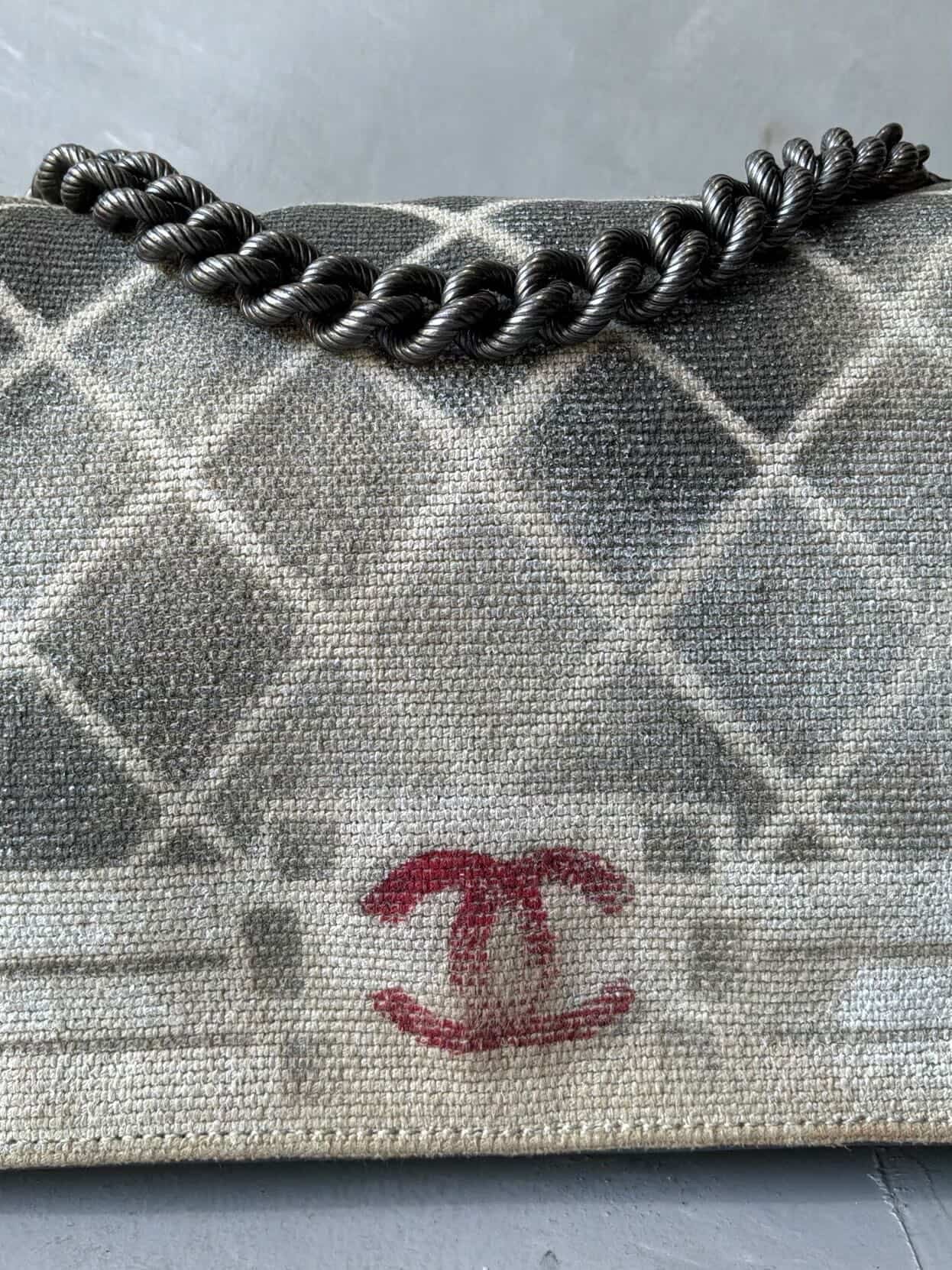 2014 Chanel Art School Oh My Boy Graffiti Bag