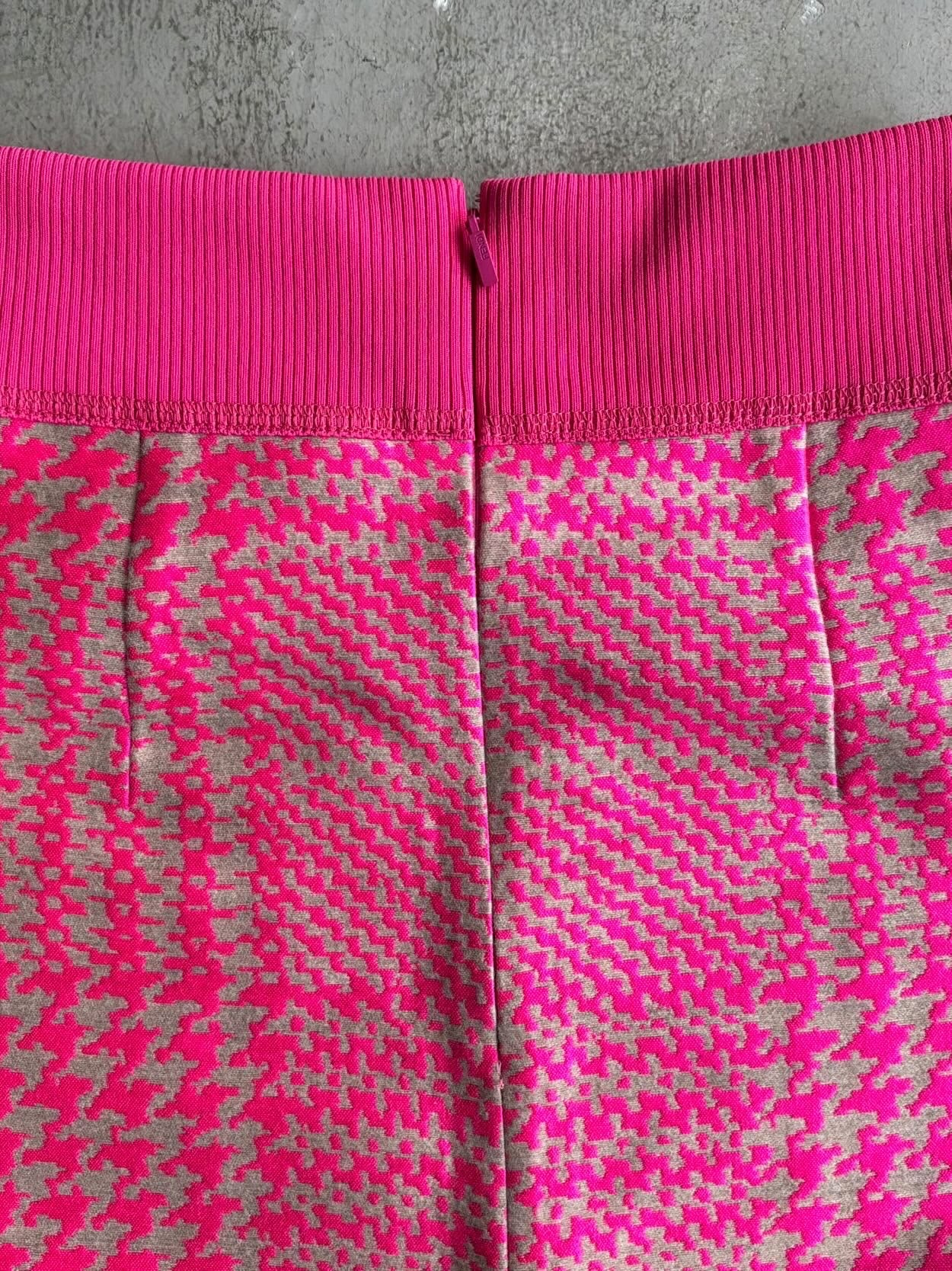 Fendi Pink Long Skirt