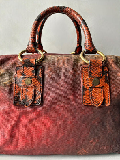 Louis Vuitton X Richard Prince Monogram Snakeskin Bag