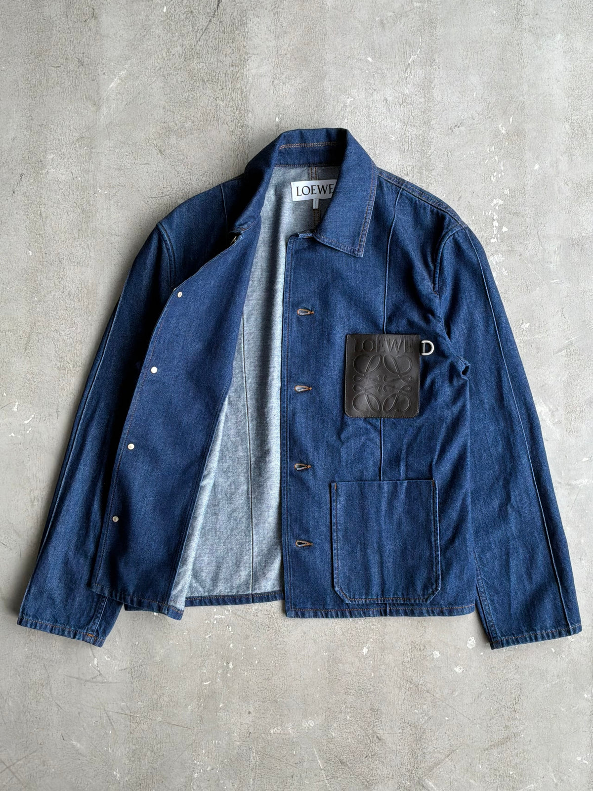 Loewe Anagram Workwear Denim Jacket