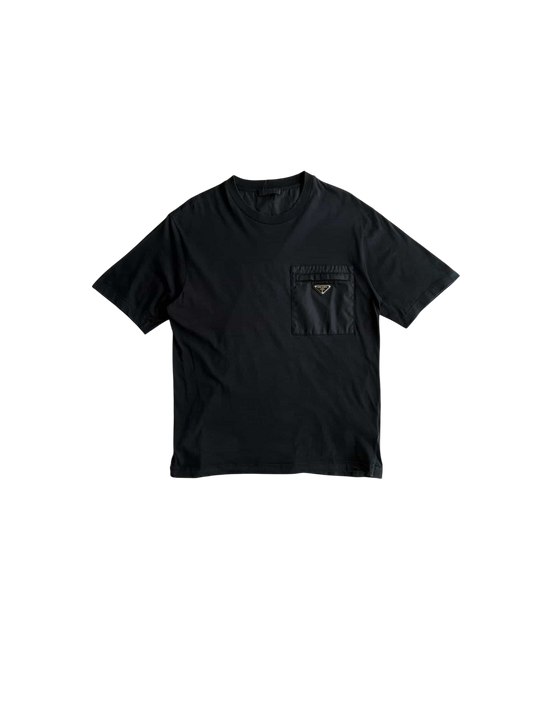 Prada Re-Nylon Emblem Tee