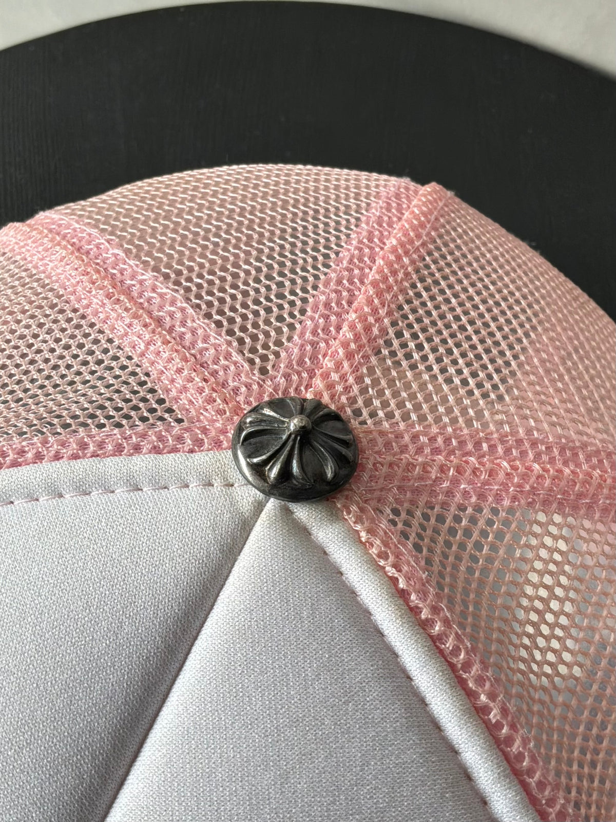 2000s Chrome Hearts Hollywood Pink Trucker Hat