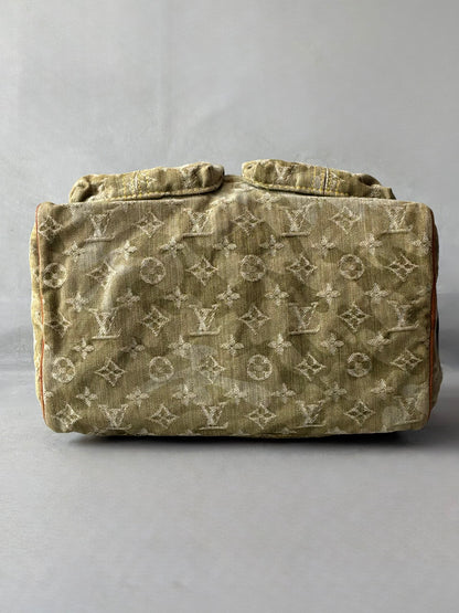 Louis Vuitton x Murakami Monogramouflage Denim Jasmin Bag