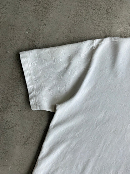 Louis Vuitton 3D Monogram White Tee