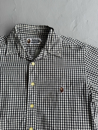 Bape Checkered Polo Buttondown