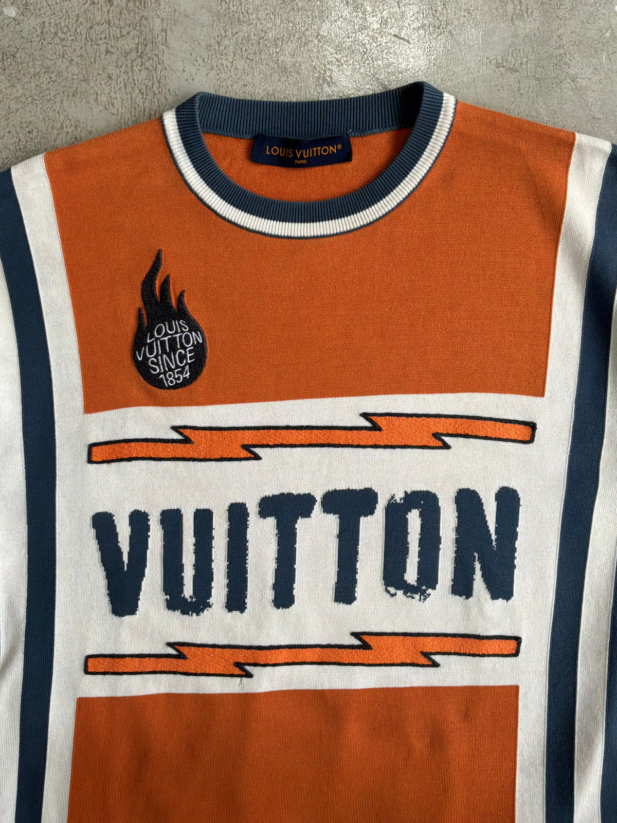 Louis Vuitton Intarsia Knit tee