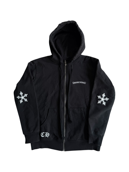 Chrome Hearts ‘Star Logo’ Thermal Zip Hoodie