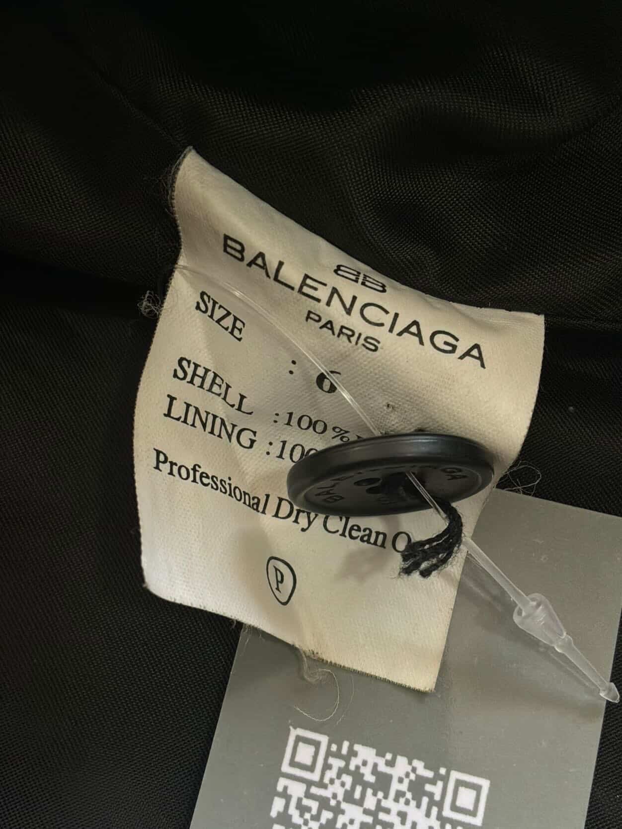 Balenciaga Vintage Leather Coat