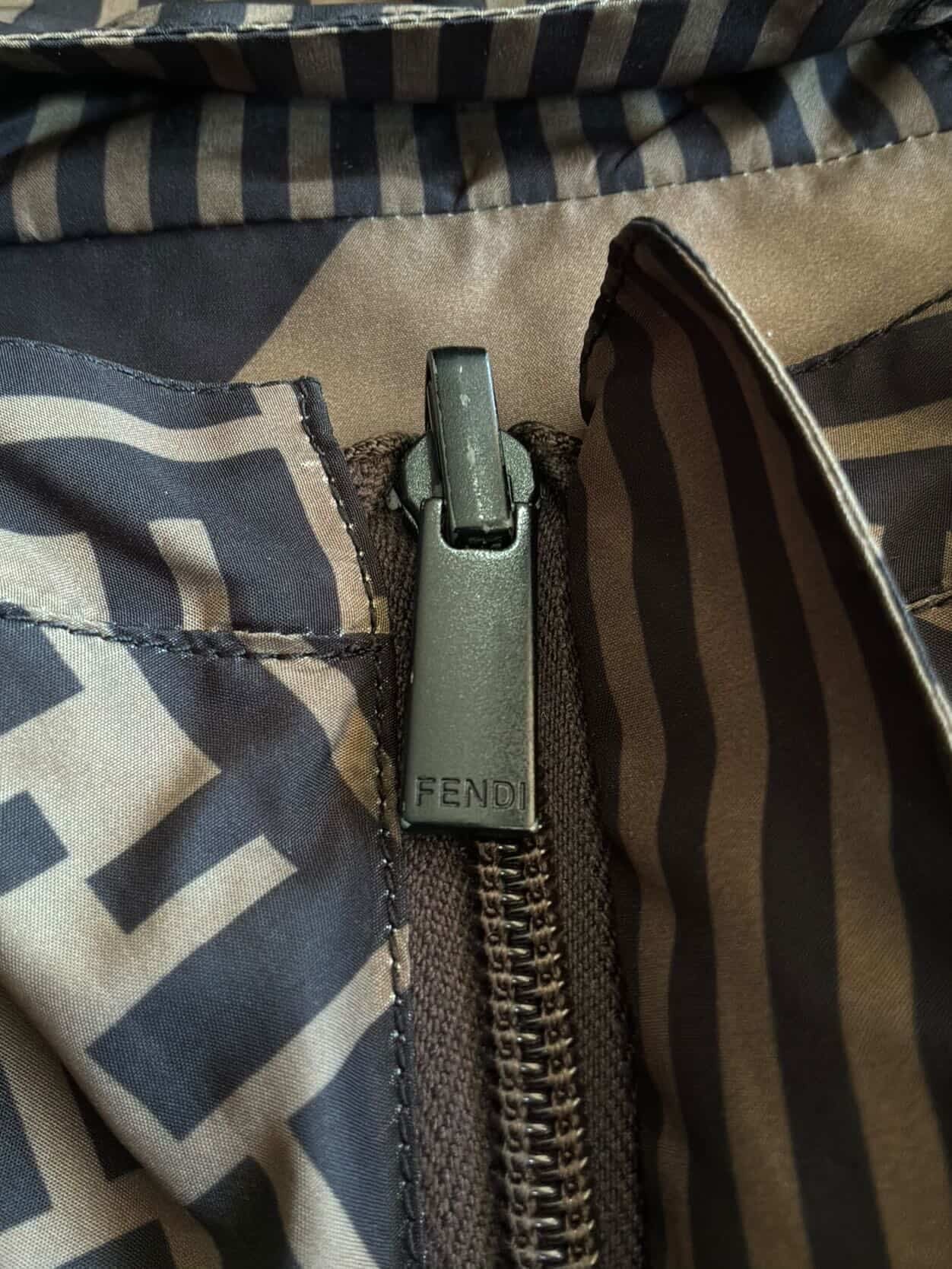 Fendi Zucca Reversible Windbreaker