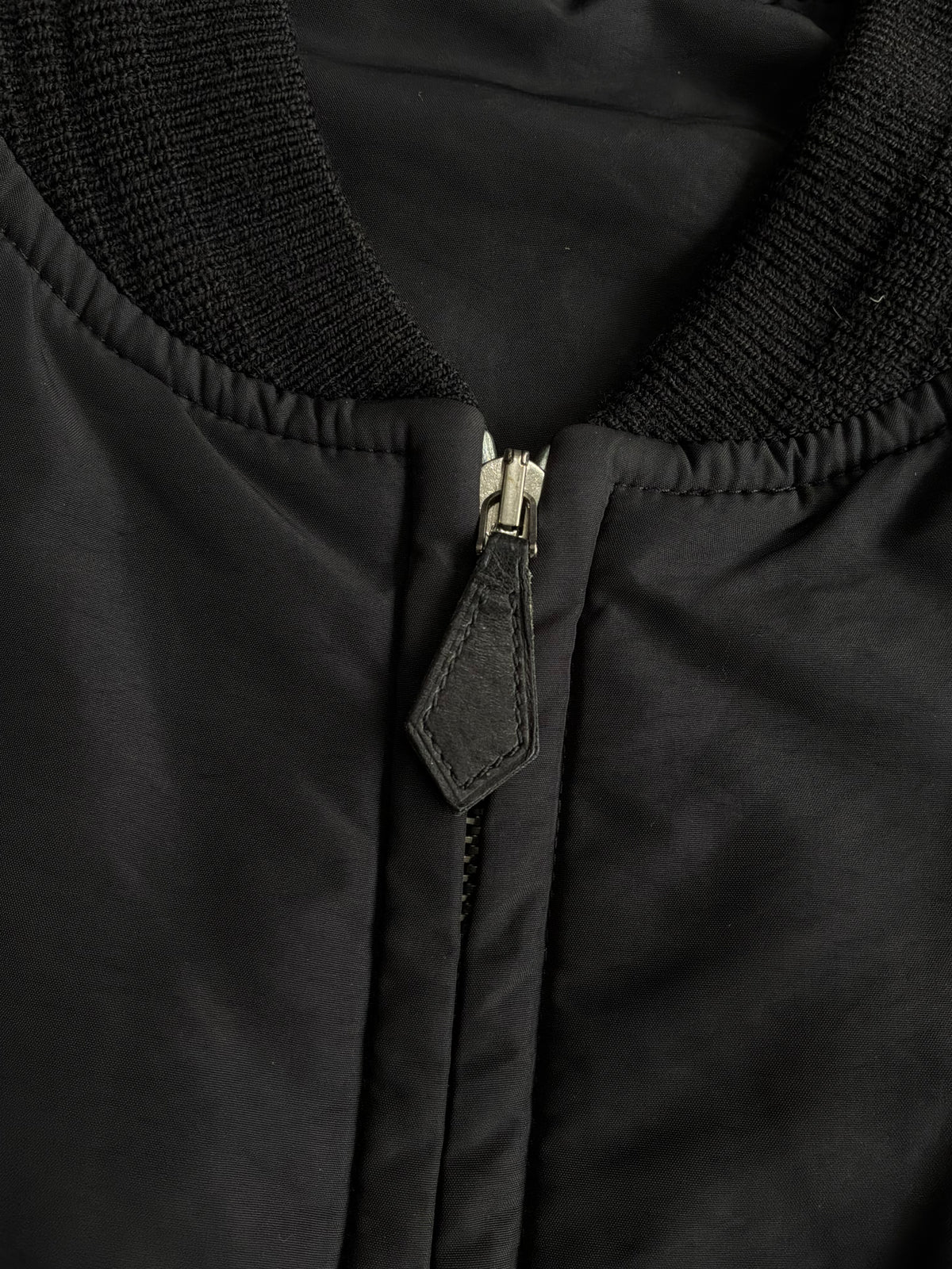 Hermes Leather Zip Nylon Vest