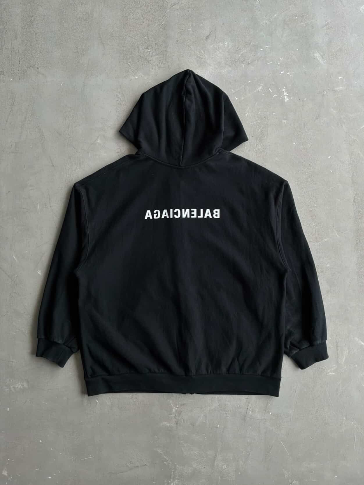 Balenciaga Reverse Script Hoodie