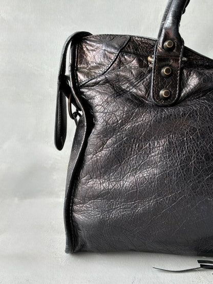 Balenciaga Classic City ‘Ink’ Lambskin Bag