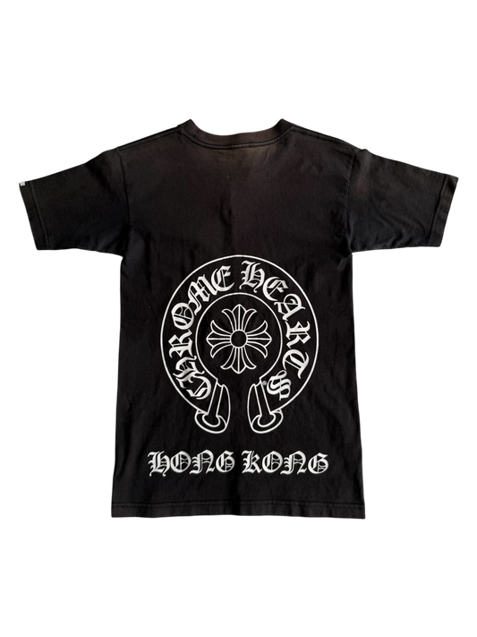 Vintage Trashed Chrome Hearts ‘HongKong’ Tee