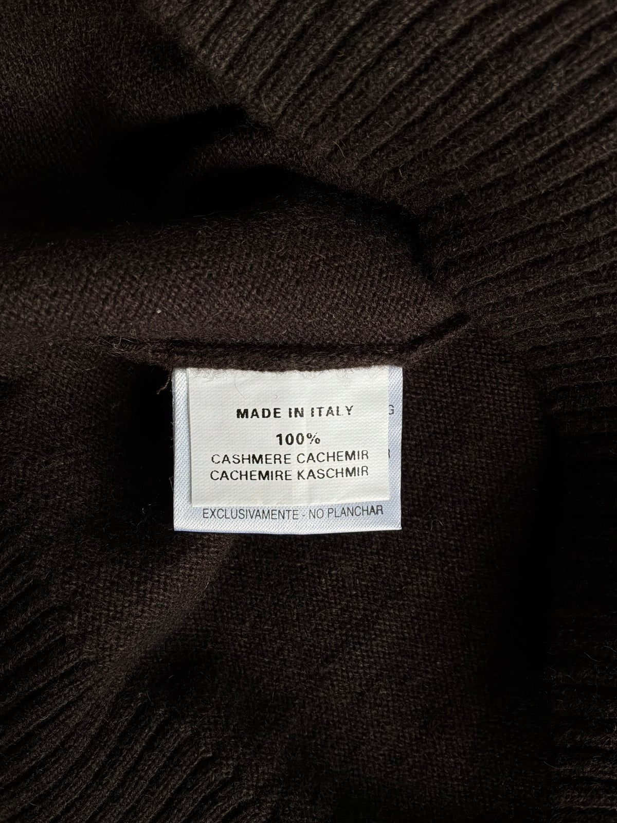 Hermes Brown Wool Quarter Zip Crewneck