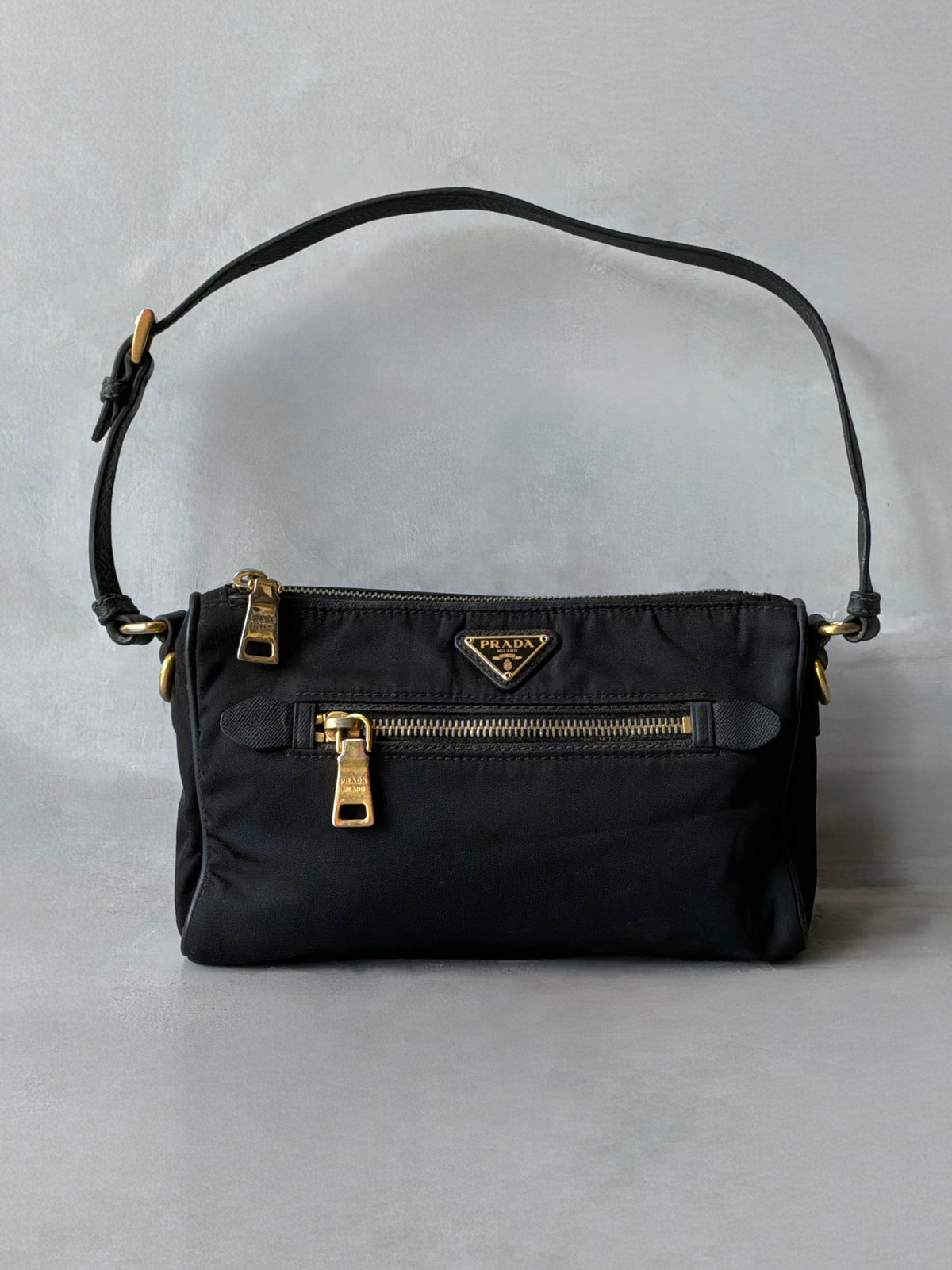 Prada Nylon Pochette Bag