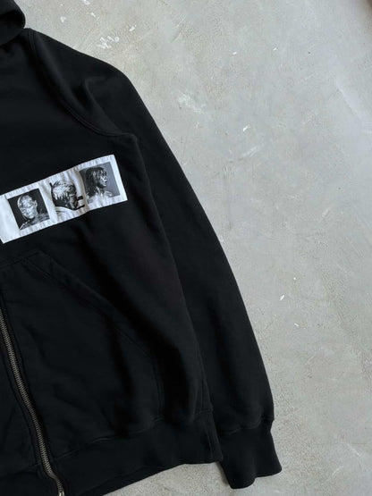Rick Owens Drkshdw Photo Patch Zip Hoodie