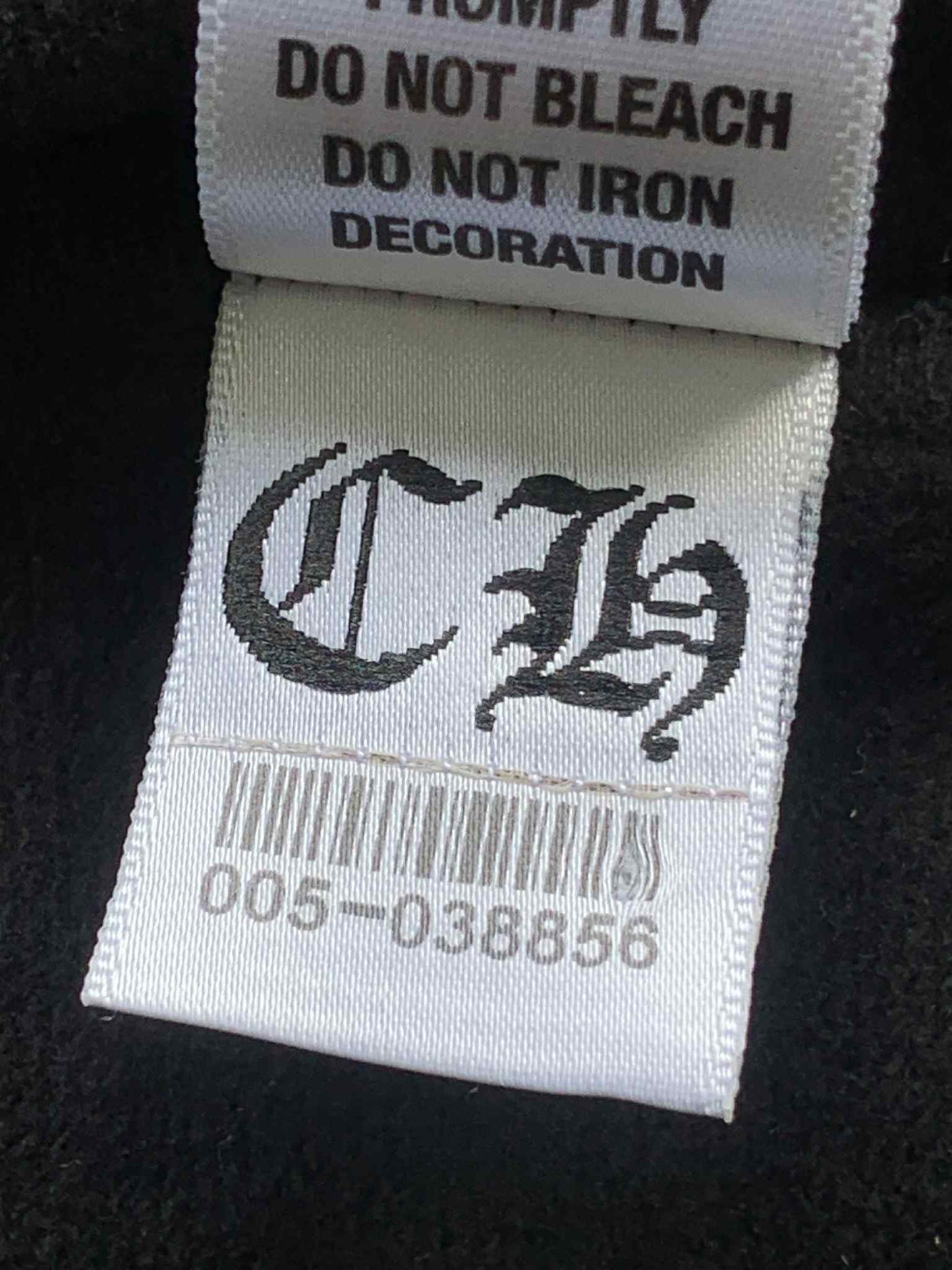 2000’s Chrome Hearts Floral Horseshoe Zip Hoodie