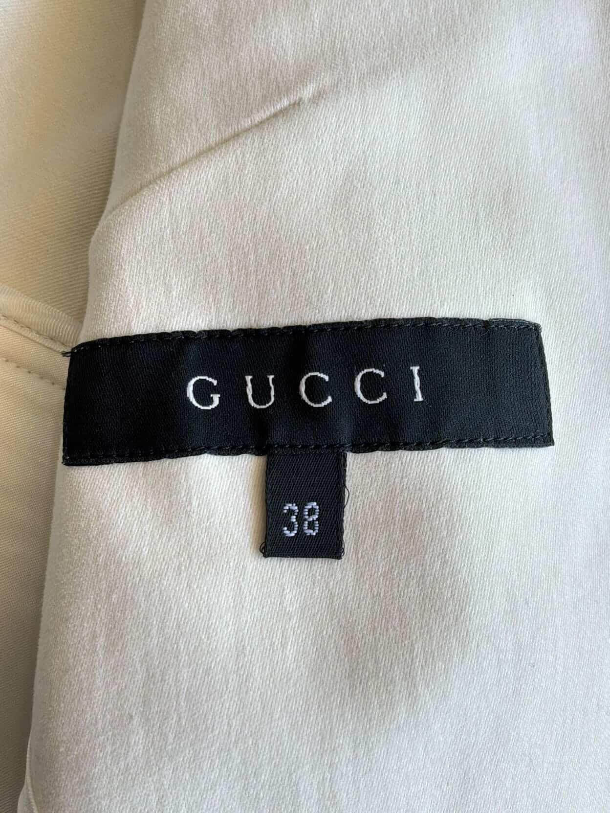 2003 Gucci By Tom Ford Structured Moto Jacket