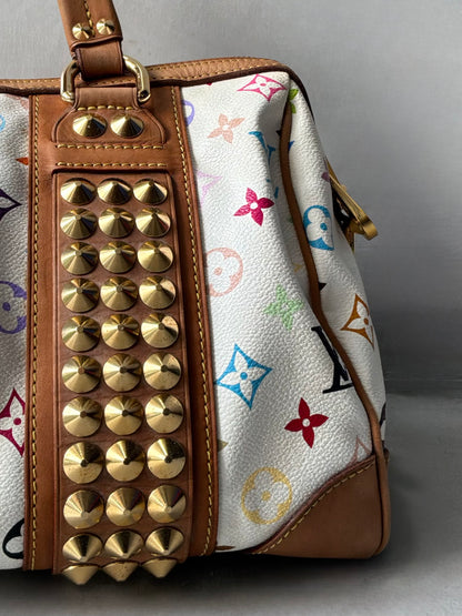 Louis Vuitton x Murakami Courtney White Multicolor Bag