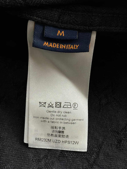 Louis Vuitton Denim Monogram Baseball Jersey