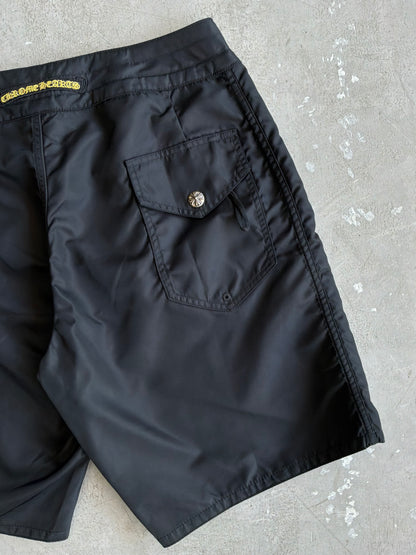 Chrome Hearts Nylon Patch Swim Shorts