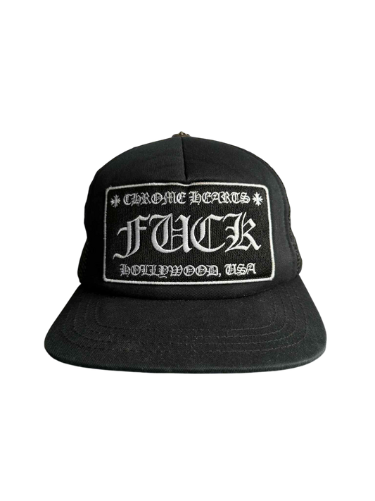 Chrome Hearts FUCK Trucker Hat