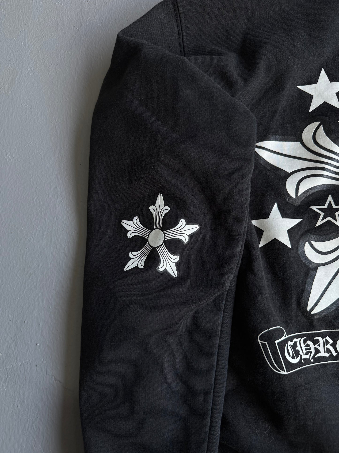 Chrome Hearts ‘Star Logo’ Thermal Zip Hoodie