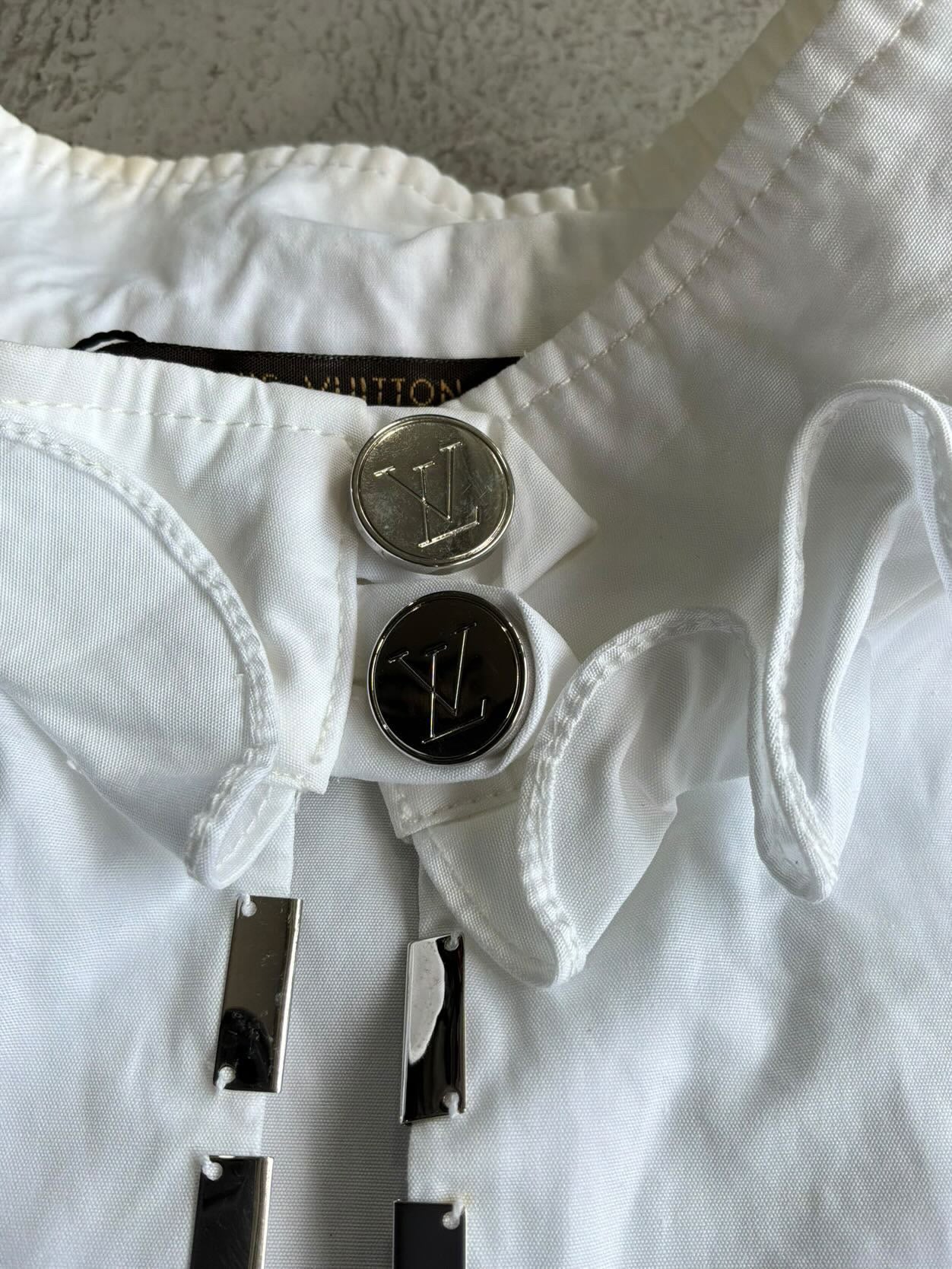 Louis Vuitton Cotton Frill Blouse