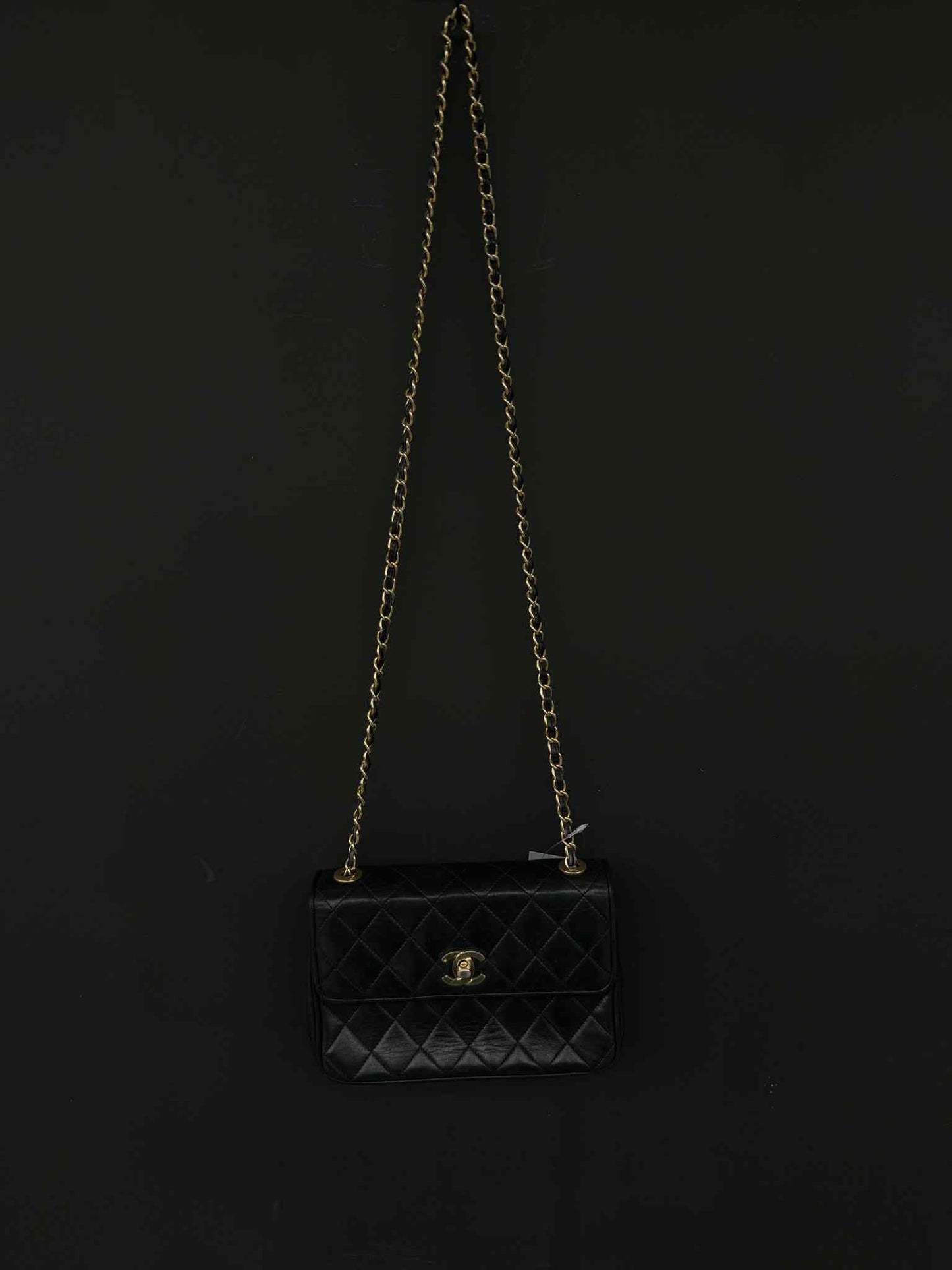 1980’s Chanel Mini Diamond Quilted Shoulder Bag